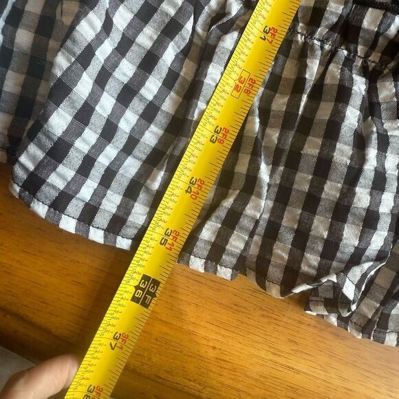 Black and White Gingham Skirt - Picture 9 of 11